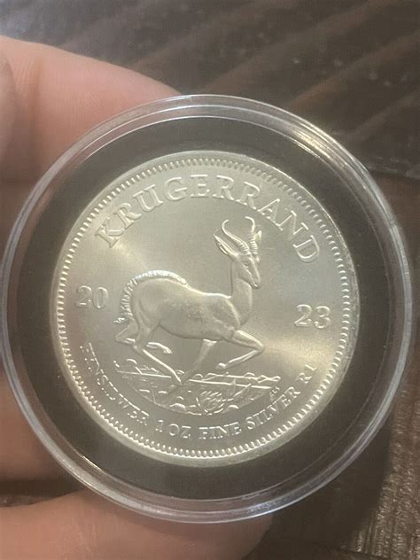 2023 1oz Silver Krugerrand South African Silver Coin South African Mint Ebay