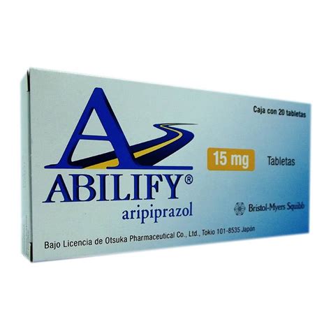 Abilify Tabletas 20 Pzas De 15 Mg Cu Walmart