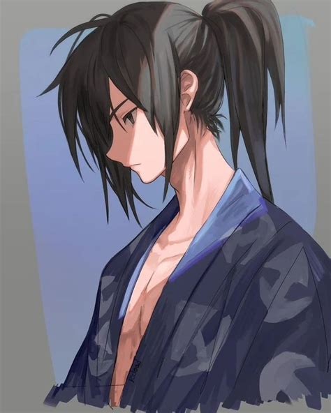 Most Popular Anime Guys With Black Hair Hairstylecamp Hot Sex Picture