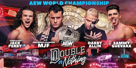 AEW Double Or Nothing 2023 Guide Match Card Predictions