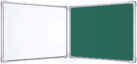 Rectangular Aluminium Green And White Board For College Office Size