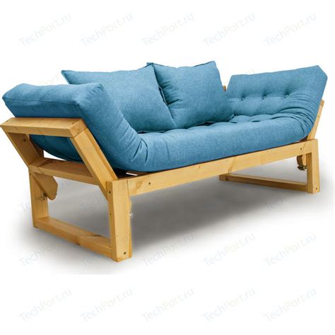 Кушетка Arsko Амбер сосна-синяя рогожка – купить в интернет-магазине ...
