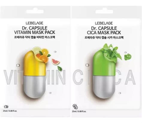 Mascarillas Facial Coreana Dr Capsula Reafirmante Pz Meses Sin