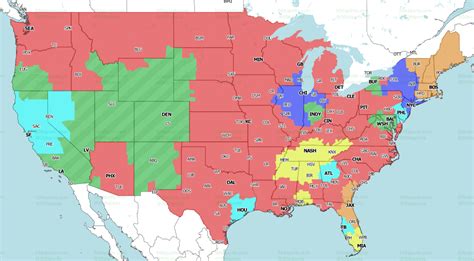 Nfl Week 3 Tv Coverage Maps