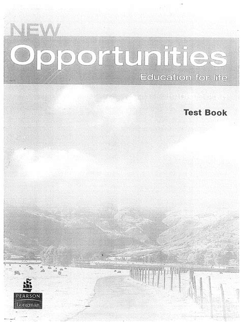 New Opportunities Intermediate Test Book PDF | PDF