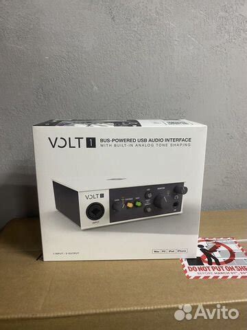 Внешняя звуковая карта Universal Audio volt 1 купить в Москве | Хобби и ...