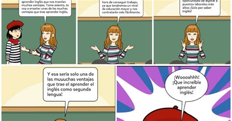 Por Qu Es Importante Aprender Ingl S Comic De La Importancia Del Ingl S