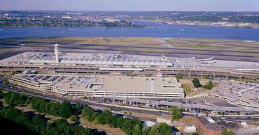 Aerial View Of Ronald Reagan Washington National Airport Washington D