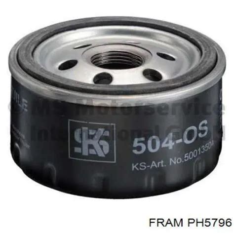 PH5796 FRAM filtro de aceite