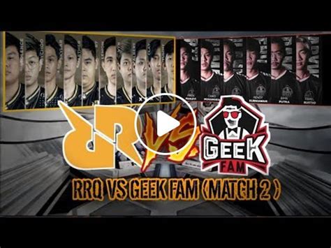 Mpl Season Rrq Vs Geek Fam Match Watch Mobile Legends Short