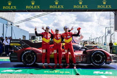 24 Horas De Le Mans 2023 Ferrari Derroca A Toyota Y Albert Costa Se