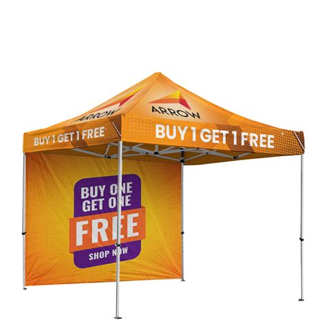 Branded Canopy Tents With Full Walls And Unlimited Graphics By Custom