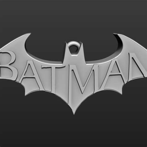 Descargar Archivo Stl Icono De Batman Arkham • Objeto Imprimible En 3d