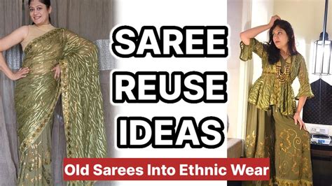 Saree Reuse Ideas Ep 12 Convert Old Sarees Into Ethnic Party