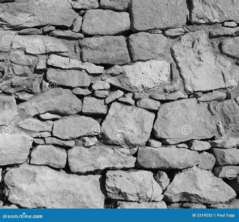 Black And White Rock Wall Background Stock Photo - Image: 2219232