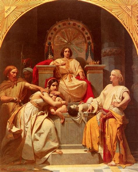 Schopin Frederic Henri The Judgement Of Solomon (картина) — Фредерик ...