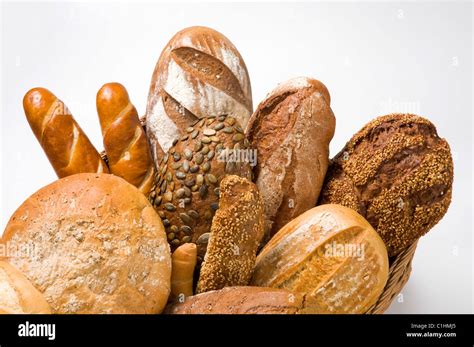 Various Types Of Bread Stock Photo Royalty Free Image 35424765 Alamy