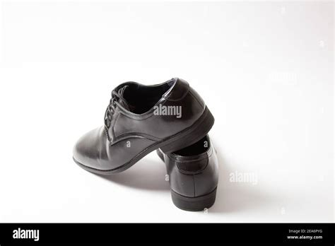 Men's dress shoes black color Stock Photo - Alamy