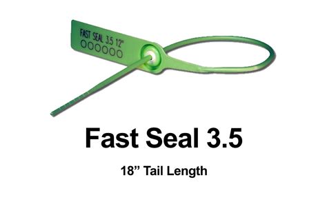 Fast Seal 3.5mm 18" | Plastic Pull Tight Seal - Mega Fortris UK Ltd