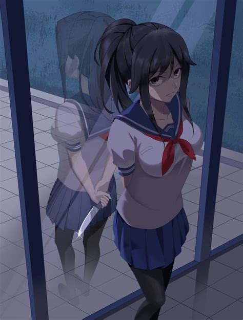 yandere simulator medibang art discovered by li | Yandere simulator ...