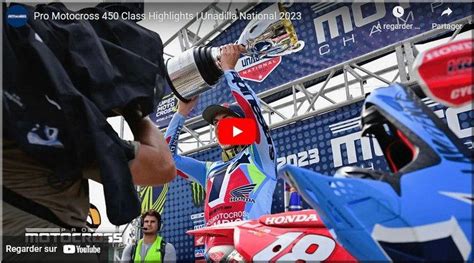 Motocross Us Unadilla Les R Sum S Vid O Et Et Les R Sultats