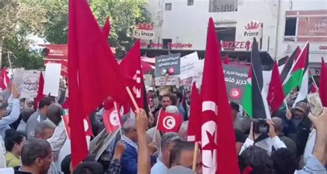 Tunisie Manifestation Pour Des Lections Quitables Et La Lib Ration