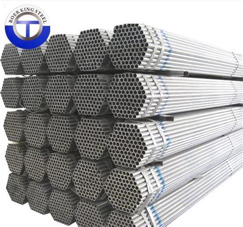 ASTM A53 Gr B DN60 Hot Dipped 1 2 1 5 6 Inch Galvanized Steel Pipe