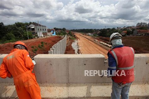 Jalan Tol Depok Antasari Ditargetkan Beroperasi Tahun Republika