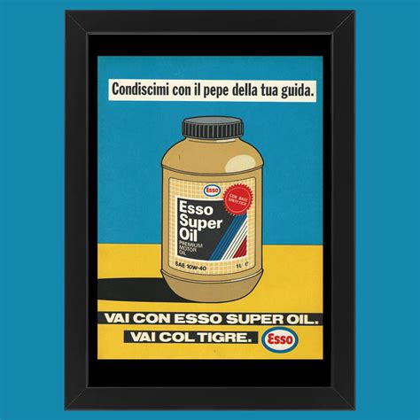 Anos 80 Anuncio Original Esso Condiscimi Con Il Pepe Della Tua