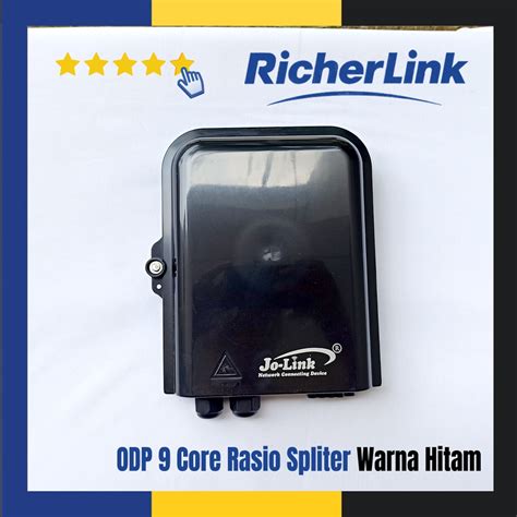 Jual Odp Jolink Core Rasio Splitter Hitam Shopee Indonesia