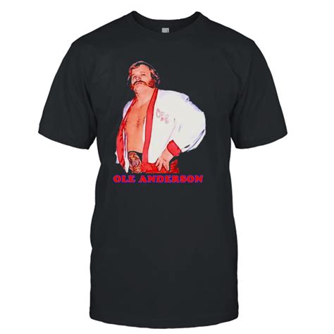 Brooks Jensen Wearing Ole Anderson Shirt