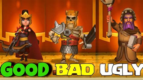 TOP 10 BEST WORST SKINS In CLASH OF CLANS YouTube