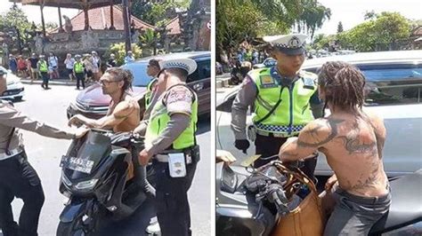 VIRAL Turis Bentak Polisi Di Bali Luhut Pandjaitan Jangan Biarkan