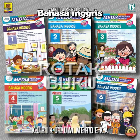 Jual Media Penilaian Bahasa Inggris Kelas Sd Bahasa