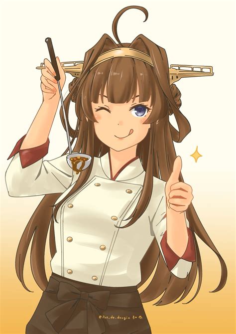 艦これ「今日は金剛さんが美味しいカレーを作ってくれる 艦これ」pot＊deのイラスト