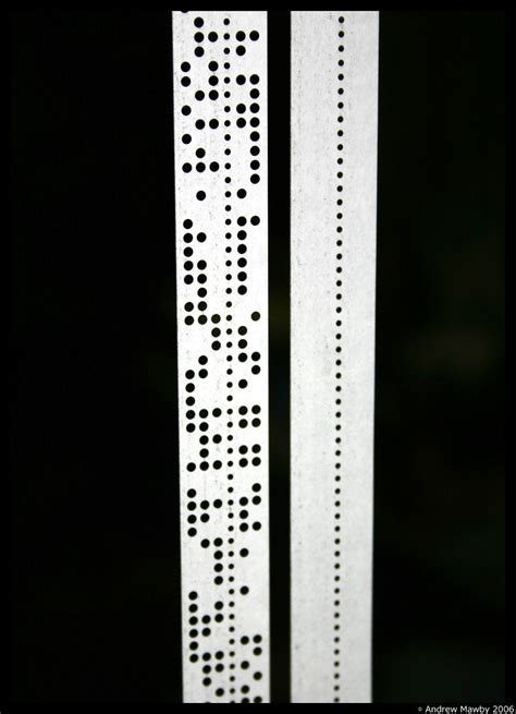 Punched Tape Punched Tape SM2005 Flickr