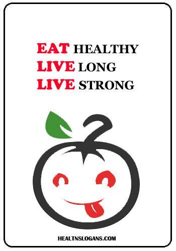 9 Best Healthy Eating Slogans ideas | healthy eating slogans, slogan ...