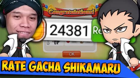 Rate Naik Tes Rate Gacha Patch Shikamaru UR Ninja Heroes New Era