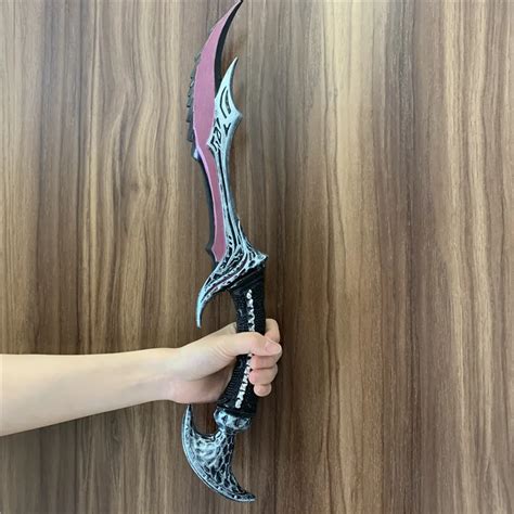 Halloween Cosplay Anti Mage Scythe Of Vyse Elf Weapon Beast Sickle