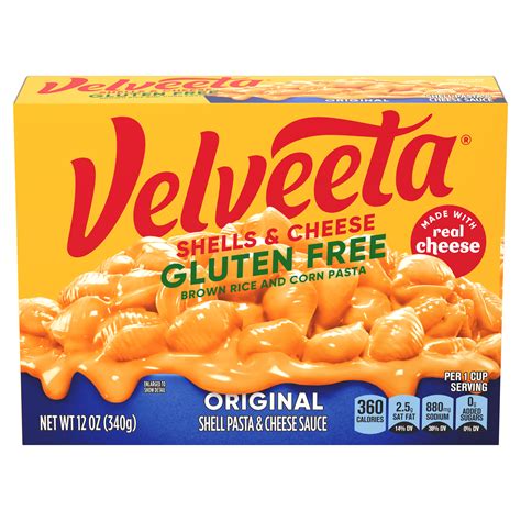 Gluten Free Shells & Cheese | Velveeta | United States | Products - Heinz®