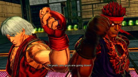 Street Fighter X Tekken Playthrough Evil Ryu And Ken Team Satsui No