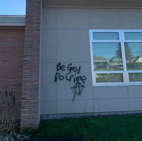 Be Gay Do Crime Graffiti In Olympia Washington R Radicalqueers