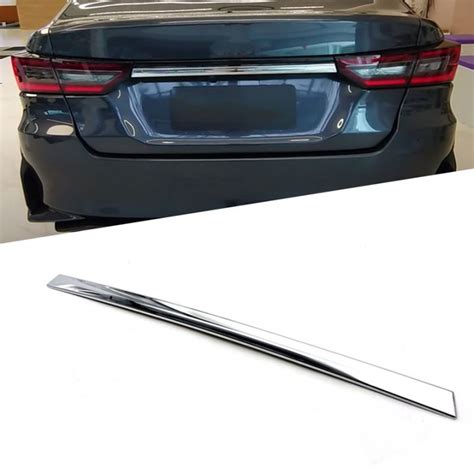 For 2023 Toyota Yaris Ativ VIOS ABS Chrome Rear Boot Door Trunk Lid