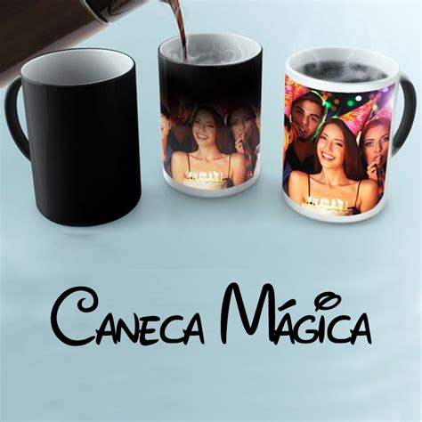 Caneca Mágica Personalizada A Sua Foto Família Amigos R 34 90 em