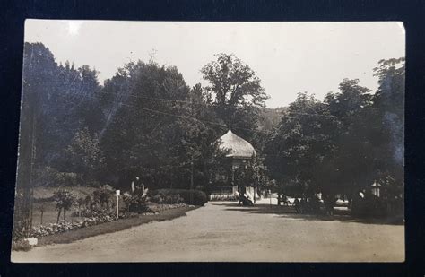 Statiunea Govora Vedere Din Parc Carte Postala Ilustrata Perioada