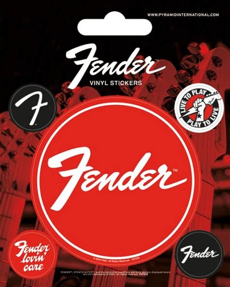 Naklejki Fender Pomys Y Na Oryginalne Prezenty