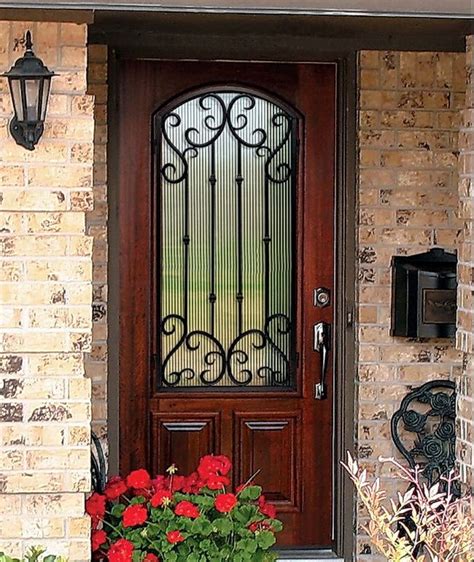 Door For Entrance Wrought Iron Front Door Iron Front Door Exterior Front Doors