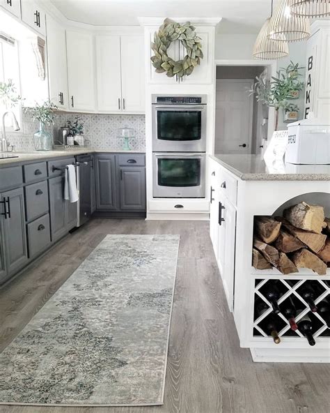 What Color Cabinets Look Good With Gray Floors Warehouse Of Ideas