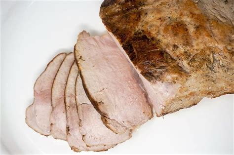 Easy Sous Vide Pork Loin Roast Recipe With Garlic Rub Grace Like Rain Blog Recipes From Our