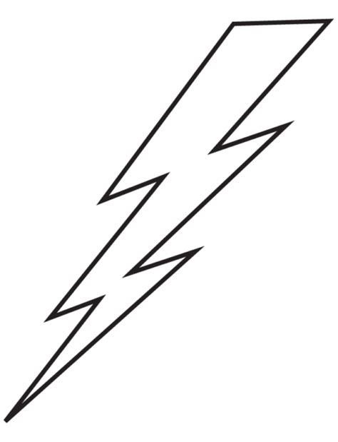 White Lightning Bolt Temporary Tattoo - Ships in 24 Hours! Free Shipping!